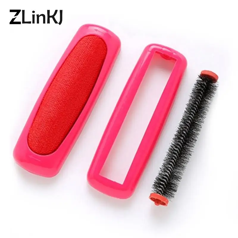 Carpet Dust Brush Plastic Table Crumb Sweeper Pet Hair Fluff Cleaner Sticky Picker Lint Roller Clothes Cleaning Brushes