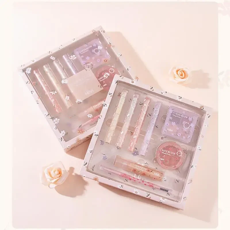 

Makeup Sets Lace Vintage Angel Glitter Eyeshadow Palette Set Make Up Eyeshadow Kit Box Highlight Glitter Blush Make Up Set