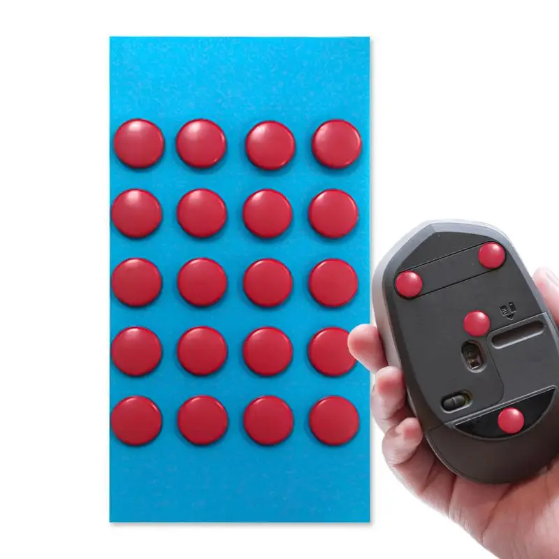 Mouses Glide Sticker Self Adhesive Replacement Mouses Feet Stickers Scratches Protective Pad Anti-Slip Stickers For Game E-Sport
