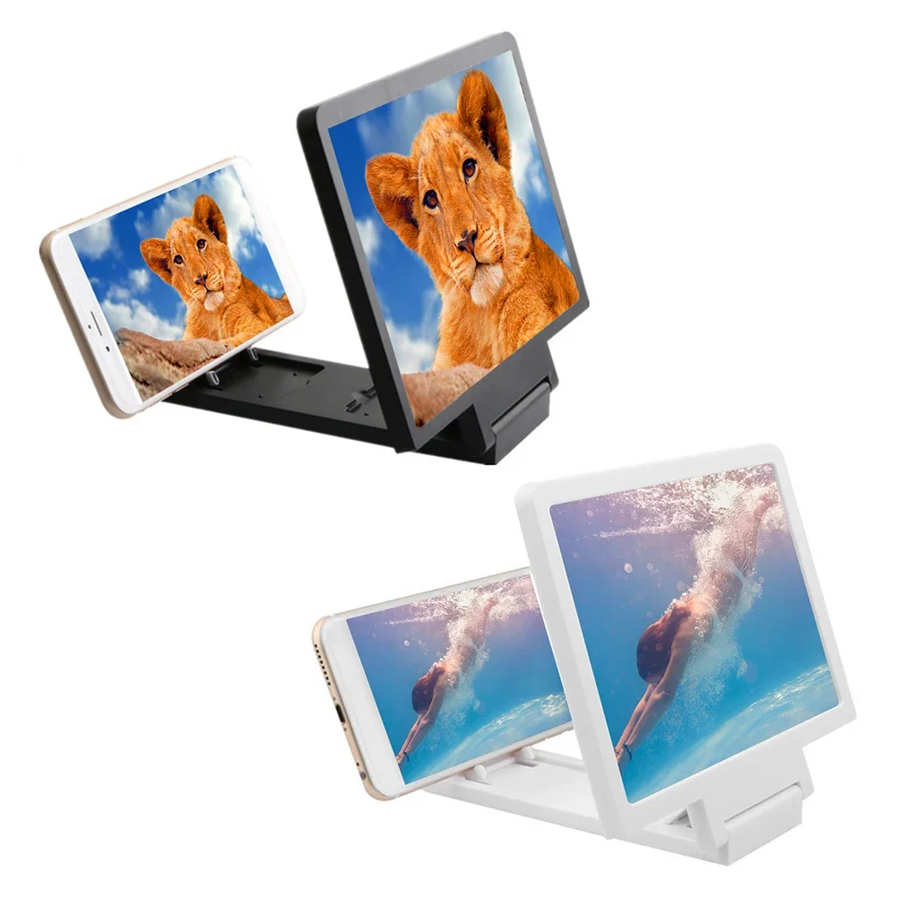 

HD Mobile Phone Screen Magnifier 3D Smartphone Screen Stand Amplifier Enlarger Projector Holder