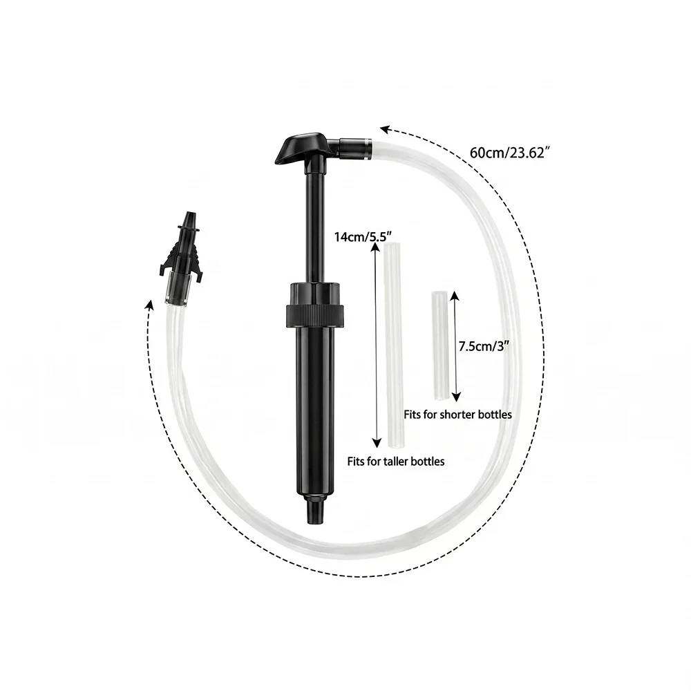 Schmiermittel-Transferpumpe, Getriebeölpumpe, Getriebeölpumpe für Gallonenflaschen & Weithalsflaschen, Differential F – Detail 10