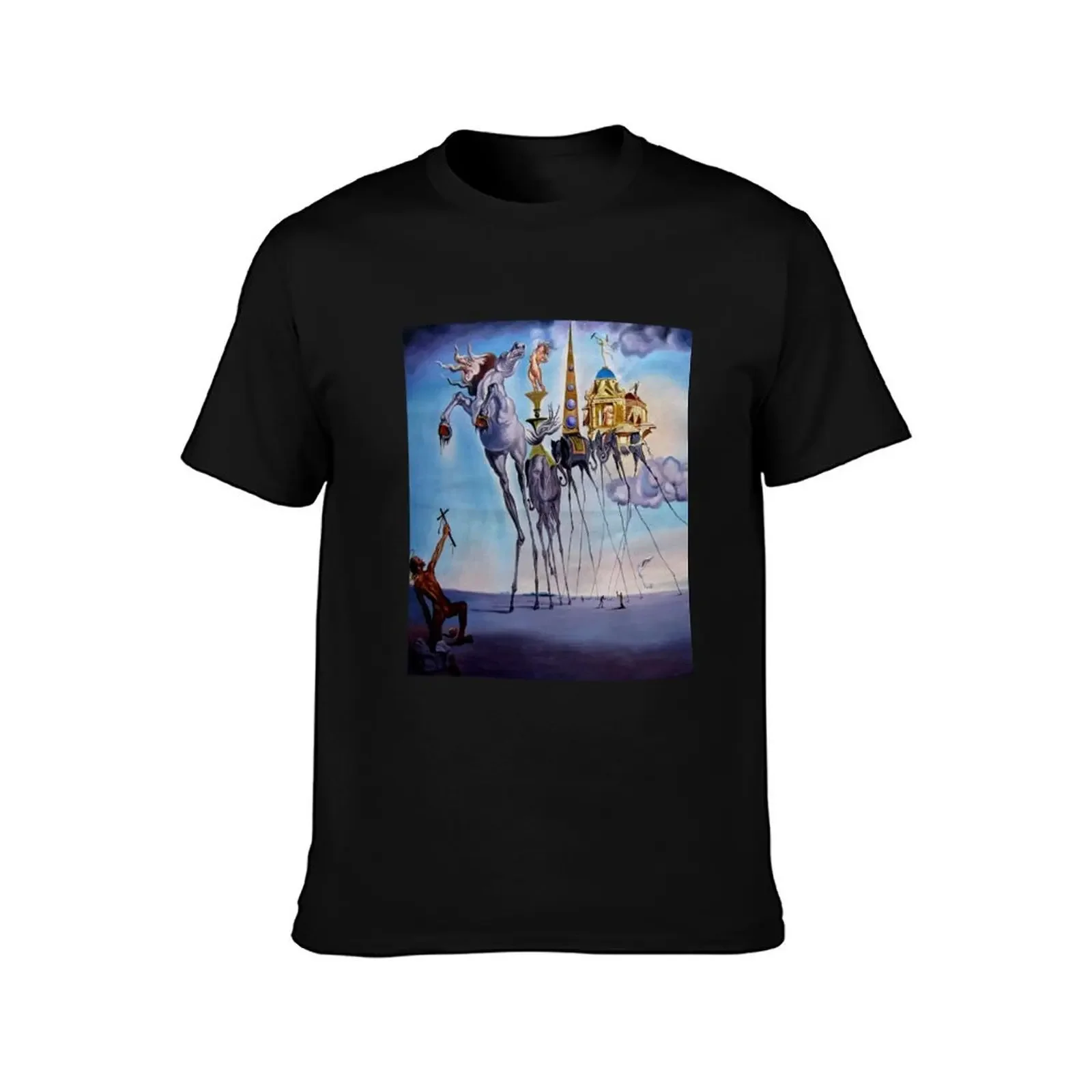 Salvador dali original paintings surrealism T-Shirt shirts graphic tee new edition T-shirt men