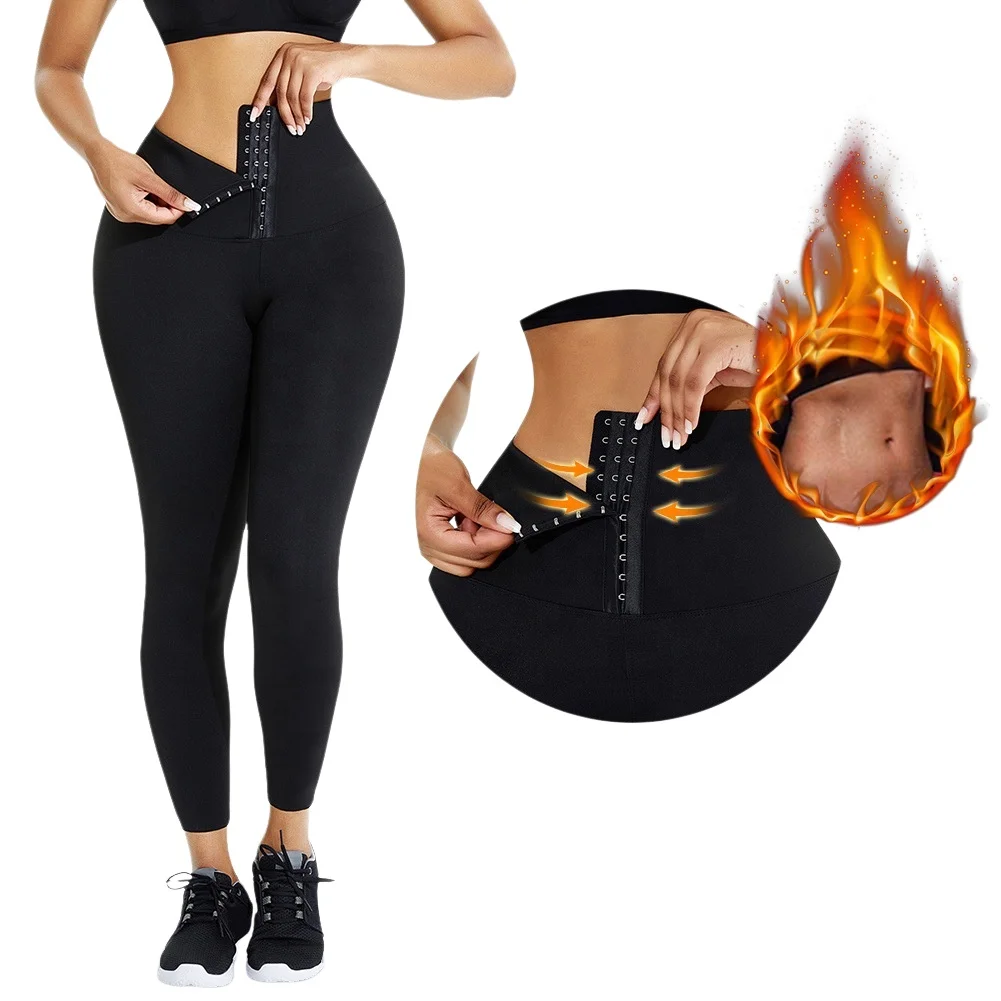 Women's High Waist Leggings Tummy Control Shapewear Fitness Workout Pants Slimming Butt Lifting Fashionable