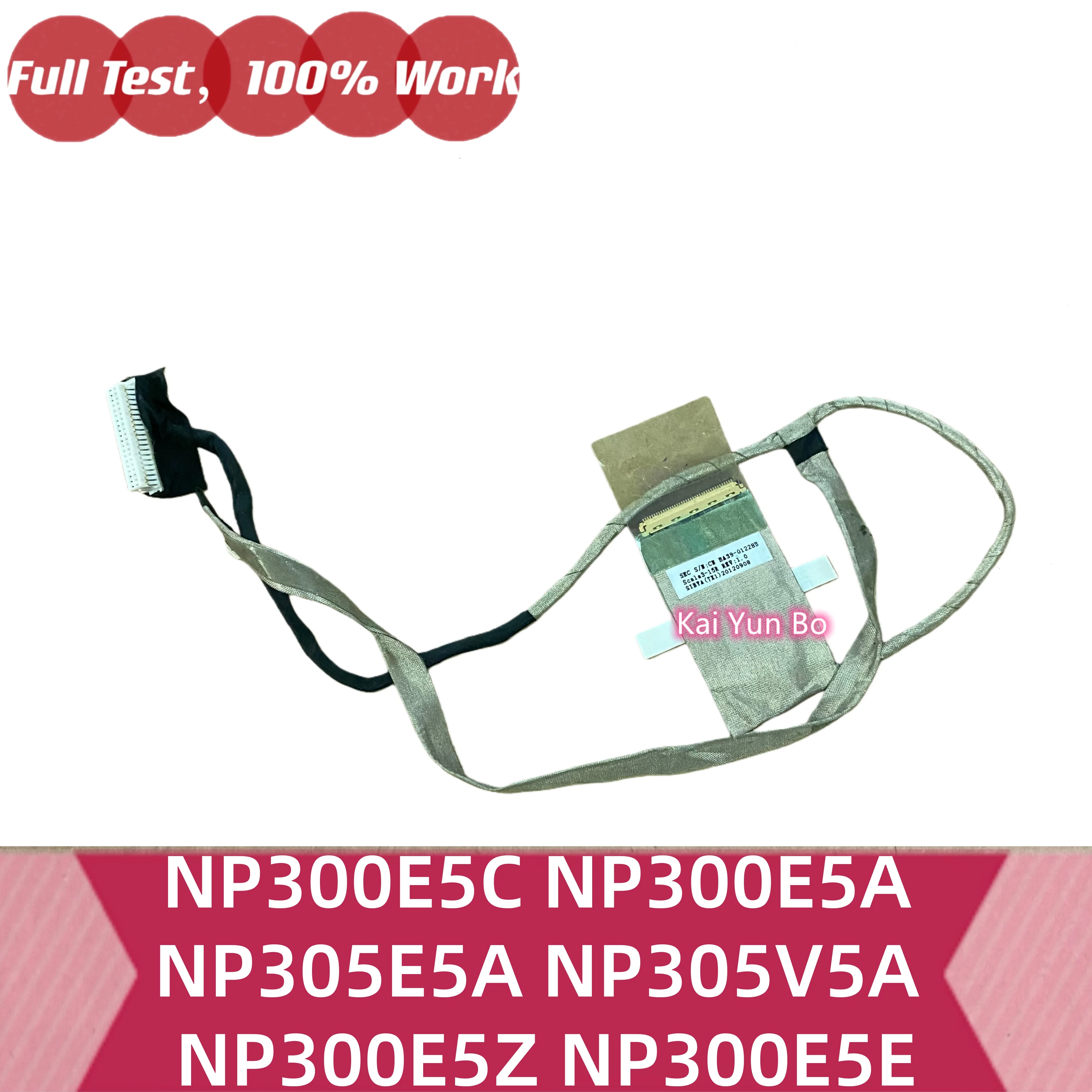 Cable de Video para Pantalla LCD LED de Laptop BA39-01228B para Samsung NP300 NP300E5C NP300E5A NP305E5A NP305V5A NP300E5Z NP300E5E