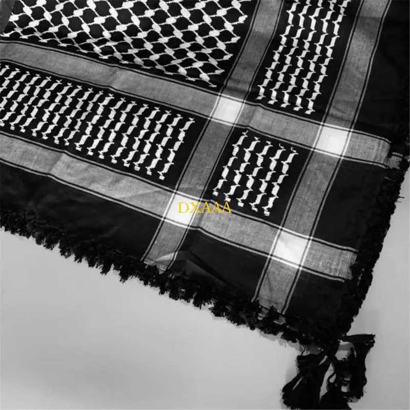 dxaa軽量大人のジャックアードパターンシェマースカーフマルチ目的ヘッドスカーフ調整可能宗教スカーフ屋外ヘッドラップ