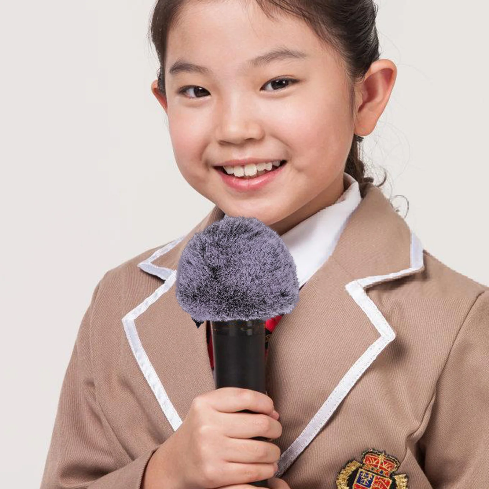 

Sponge Tube Replacement for Microphone Protection Thick Wind Resistant Spray Resistant Design Live Streaming KTV Conference