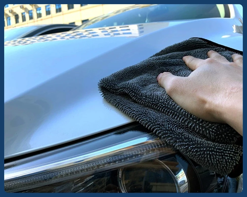 

Microfiber Twist car wash towel Professional Car Cleaning Drying Cloth towels for Cars Washing Polishing Waxing Detailing