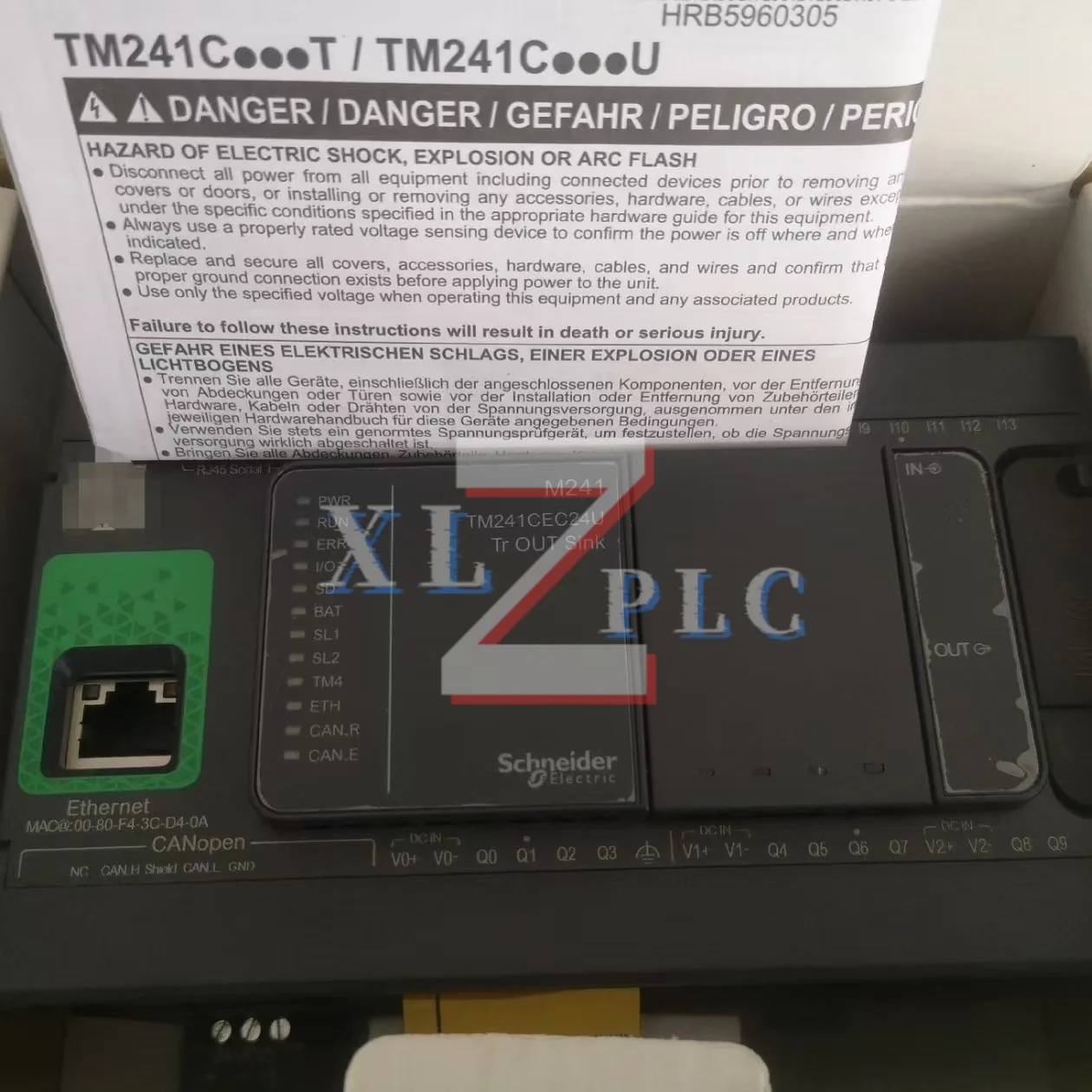 وحدة PLC أصلية جديدة TM241CEC24T TM241CEC24U