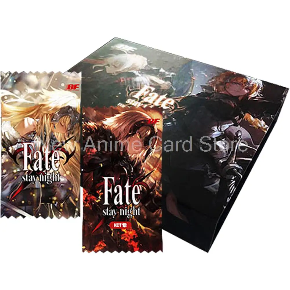 New Fate Stay Night Collection Cards Beautiful Girl Box Booster HIT Pack Swimsuit Women Rare Anime Table Toys Playing Game Board