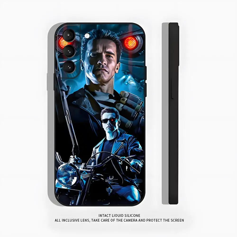 Funda de teléfono Arnold Schwarzenegger Terminator para Samsung S25 Plus S20 S20 Plus S22 Ultra S23 FE S21 Plus S21 Ultra suave