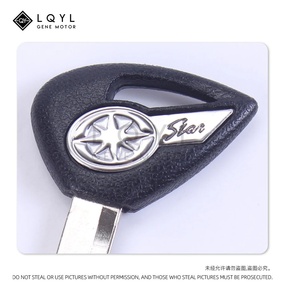 LQYL NEW Blank Key Replace Uncut Keys For YAMAHA Dragstar V-Star DS400 DS650 DS1100 XVS400 XVS650 XV1900 XVS1300 XVS950 XV1700