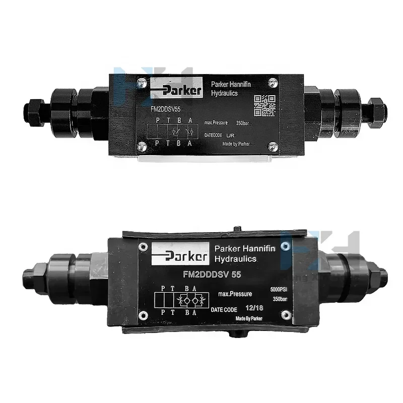 2025Parker Check Throttle Valve FM2DDSV55 FM2DDDSV55 FM2DDKV Stacked Flow Control Valve Hydraulic Speed Control Valve