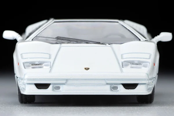 Tomytec 1:64 TLV Countach White 25th Anniversary Limited Edition Simulation Alloy Static Car Model Toy Gift