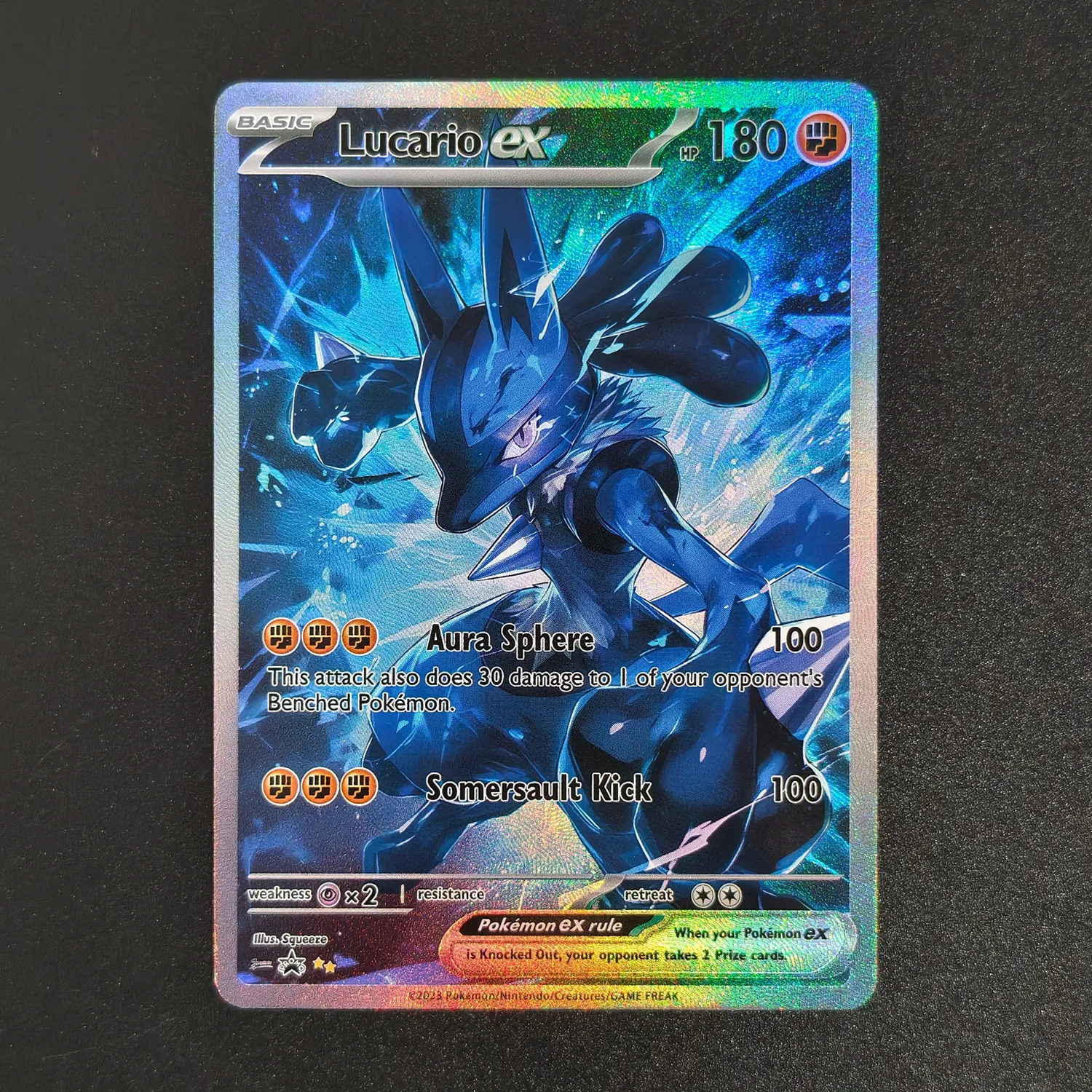 자체 제작 버전 PTCG 영어 루카리오 뮤츠 ex 고품 - Board Game English 리뷰 및 가격