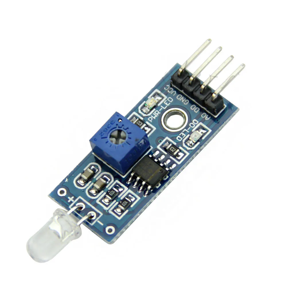 3.3V-5V 4PIN LM393 Light Sensor Switch Module Digital Photosensitive Diode Detection Switch Board Photodiode Module for Arduino