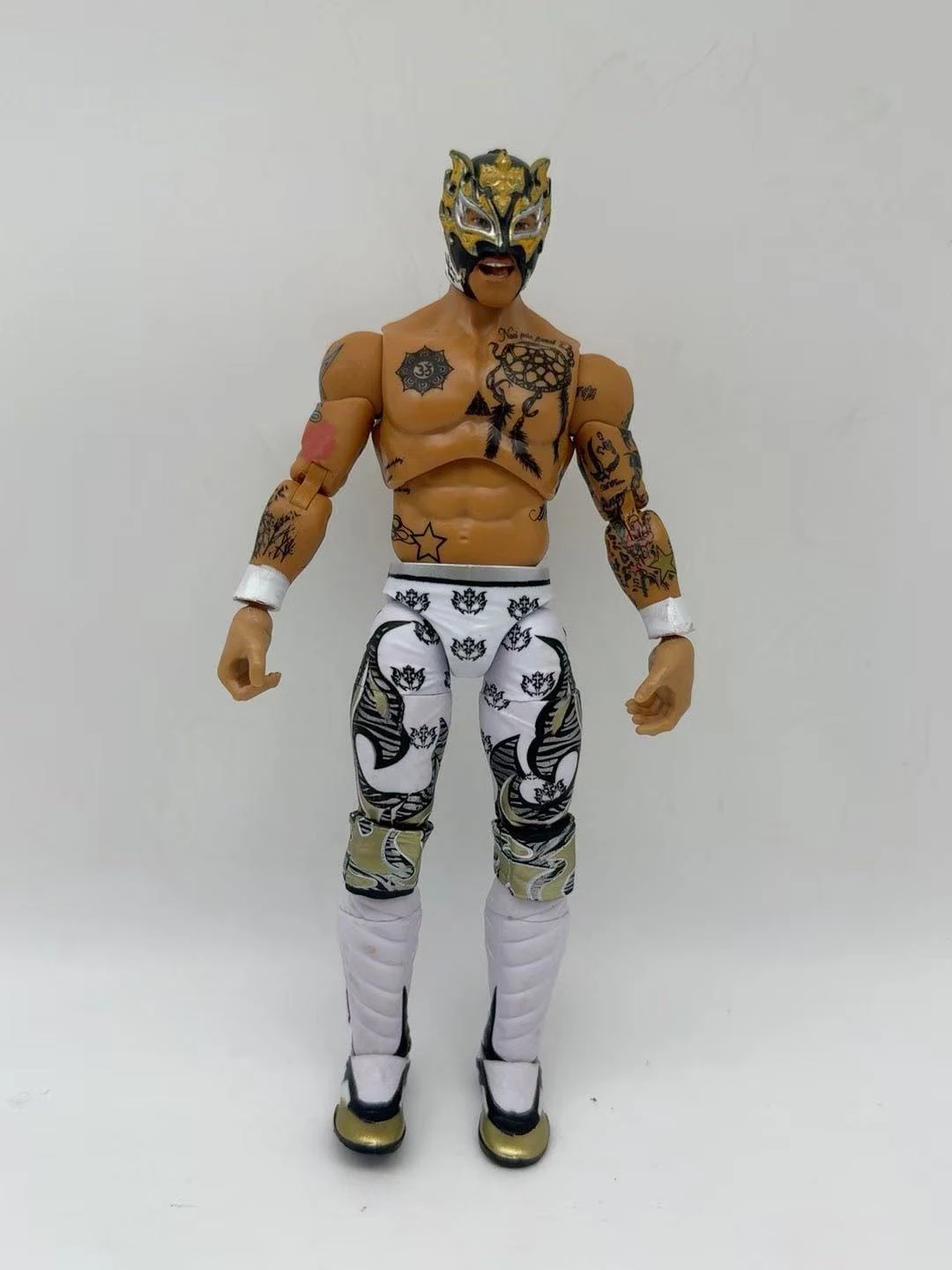 Figura de Acción AEW Rey Fenix, Figura de Lucha Libre para Colección, Regalo para Fanáticos del Deporte de Combate