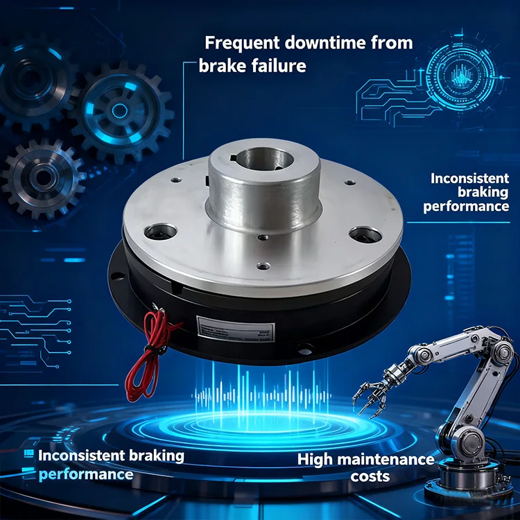 

Taiwan Brand New 24v DC Electromagnetic Brake Low-Cost Industrial Steel Clutch ISO 9001 Certified OEM Customizable