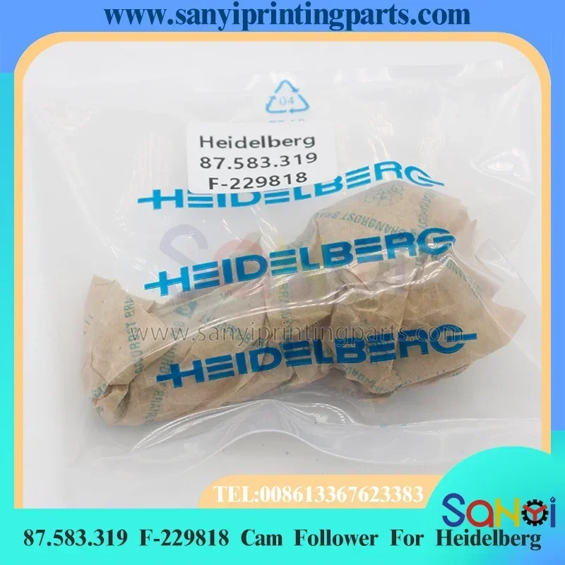 Free Shipping 1 Piece Best Quality 87.583.319 F-229818 Cam Follower 35X16X39mm For Heidelberg CD74 XL75 SM102 Printing Machine