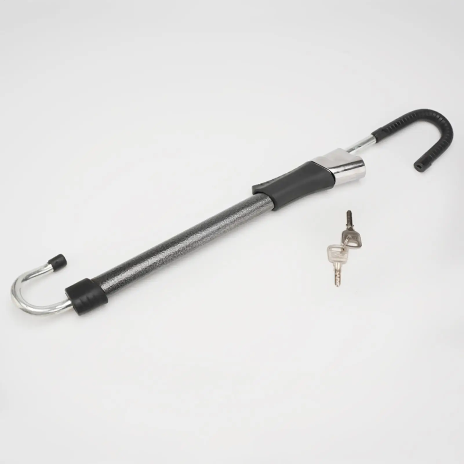 Steering Wheel Lock Bar aluminum alloy Anti Theft Telescopic Double Hook Vehicle Security Lock for Vehicles SUV Sedan Pickup Van