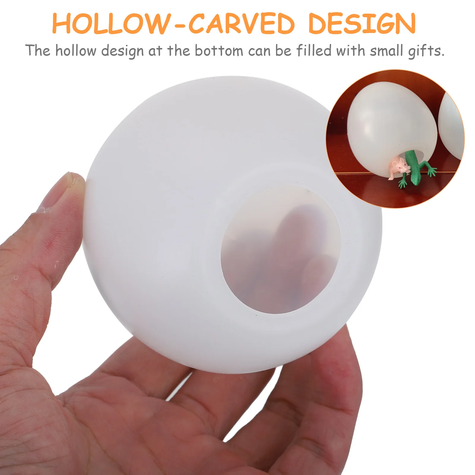 

6Pcs Durable Plastic DIY Eggs Easter Painting Blank Graffiti Eggs Easter DIY Craft Supplies Kids Decoration Blank Graffiti Egg