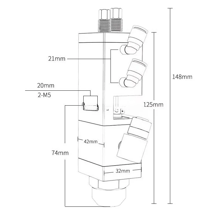 Adjustable AB Dual Dispensing Valve, Pneumatic AB Valve, BY-36AB Dual Cylinder Dual Suction Dispensing Valve
