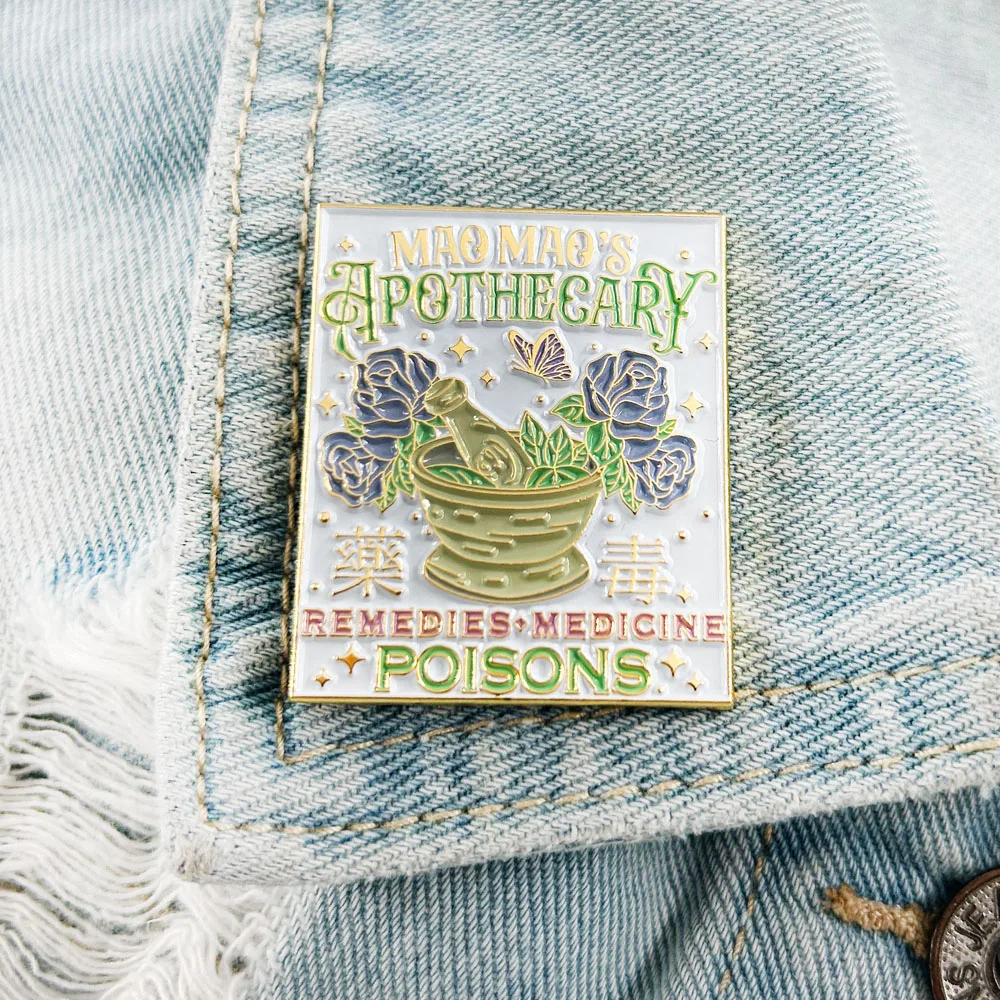 Mao Mao's Apothecary Poisons Enamel Pin Novels Comics The Apothecary Diaries Badge