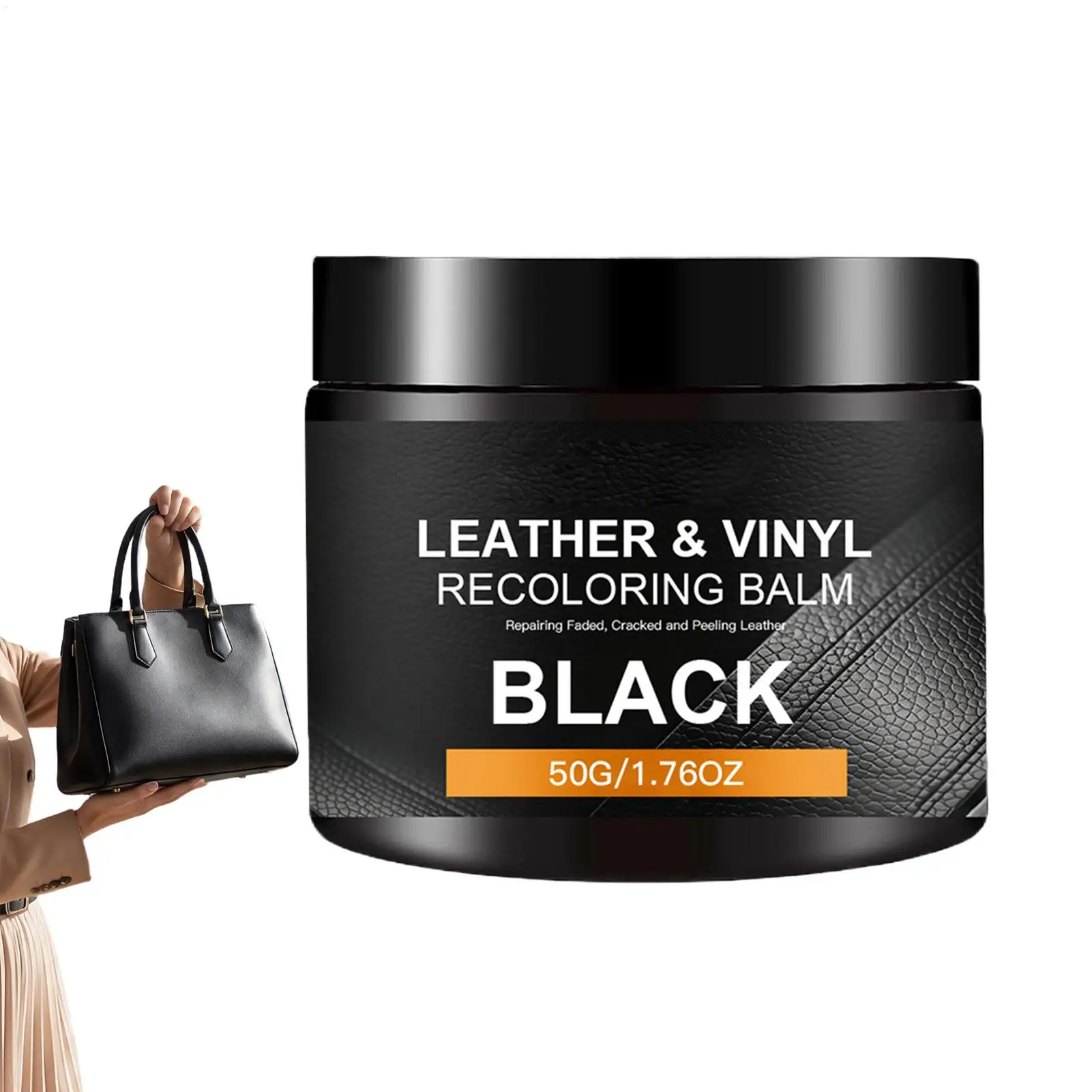 Leather Recoloring 50g Long Lasting Scratch Repair Leather Scratch Restorer for Shoe Maintenance Car Interior Care Boot Purse