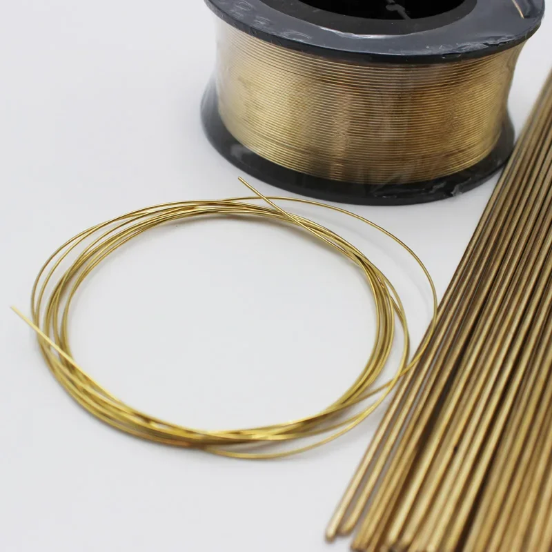 500mm Brass Brazing Rods TIG Welding Wire 0.8mm/1.0mm/1.2mm/1.6mm/2mm/2.5mm/3mm/4mm/5mm/6mm