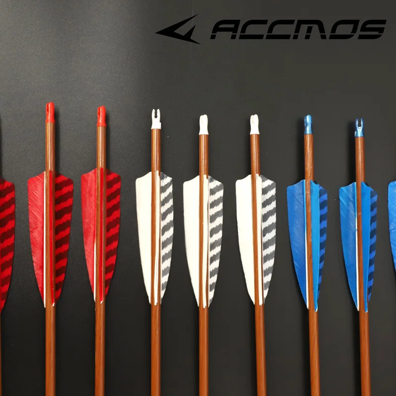 Imagem -04 - Pure Carbon Arrows Spine Comprimento do Eixo 31 Polegadas Tiro com Arco Tiro Caça Acessório 400 450 500 550 600 700 Pcs 12 Pcs