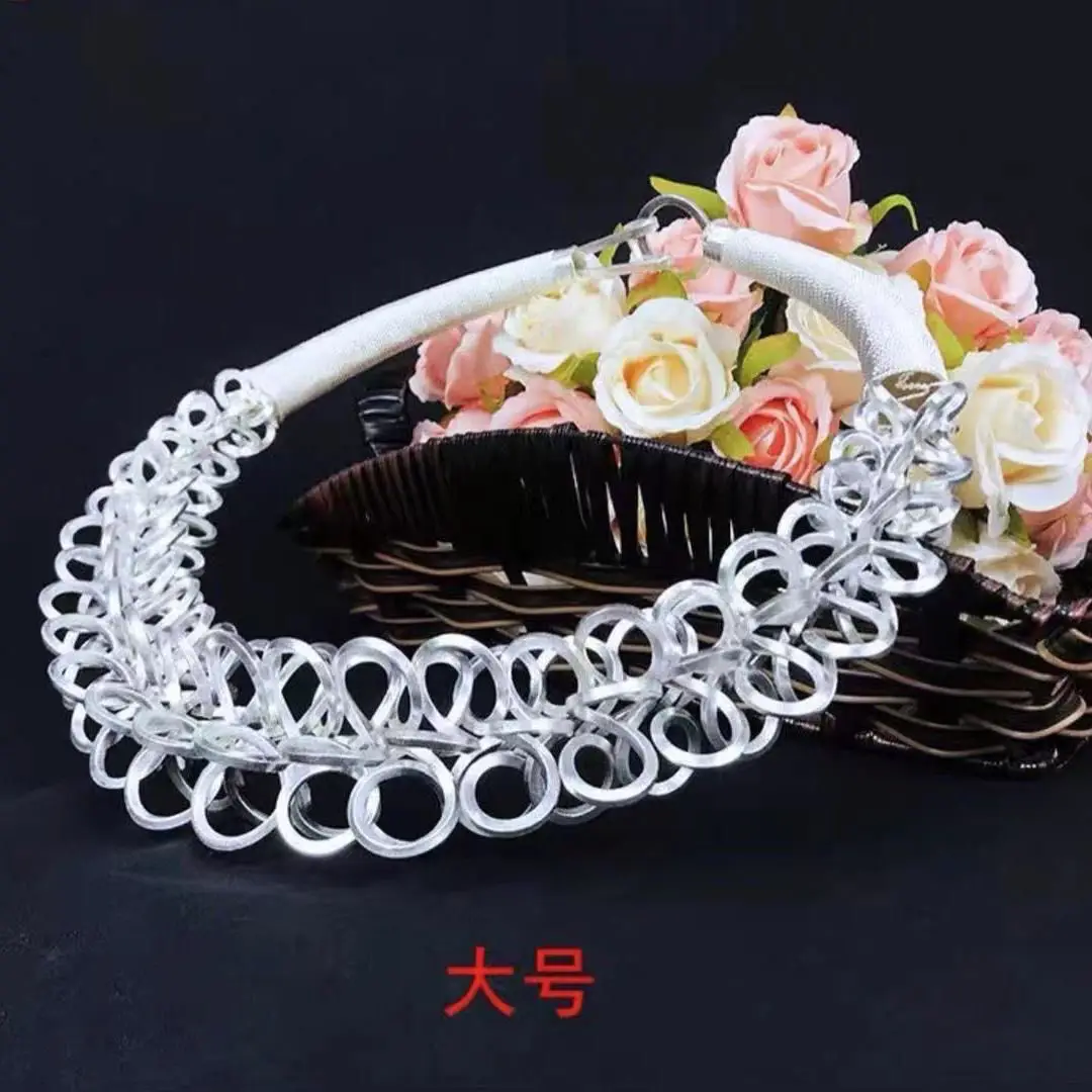 Nieuwe Guizhou Miao en Dong zilveren kettingaccessoires voor vrouwelijke etnische minderheidsdansvoorstelling met puur handgemaakt