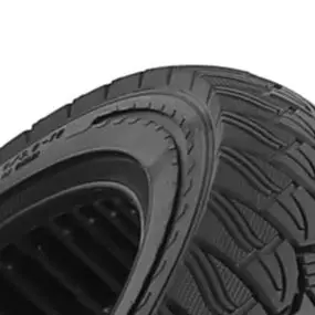 

14x3.0 3.0-10 Tire Non-Pneumatic Tubeless Rubber Wheel With Anti-Slip Grooves For Electric Scooter Bike E-Bike Commuting Outdoor