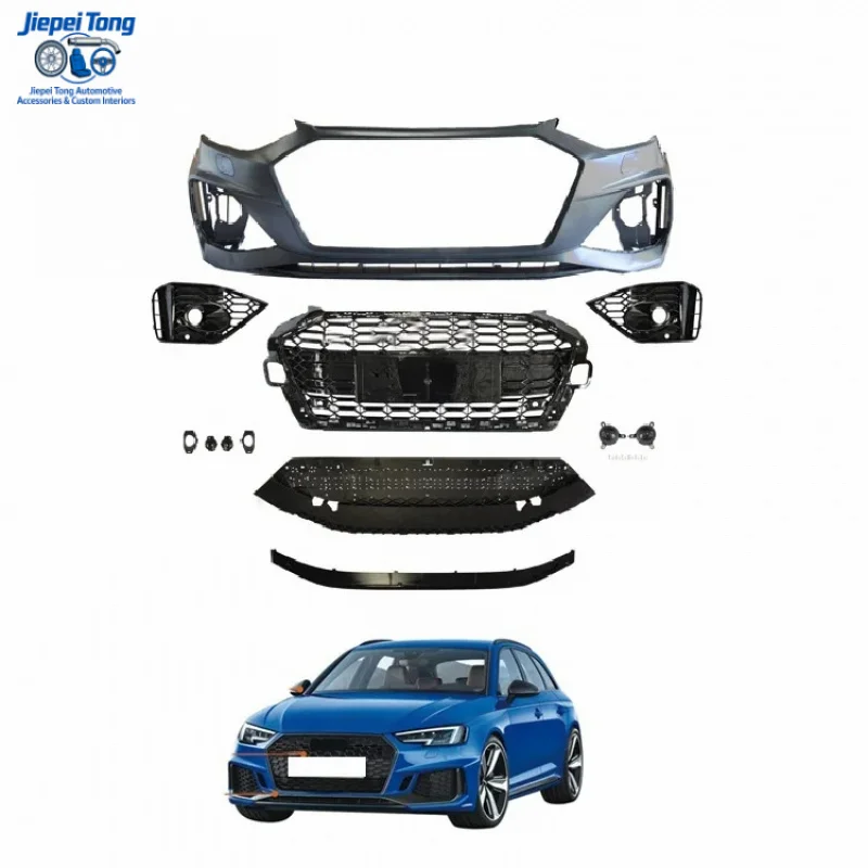 

Factory Sales RS4 Style Body Kit for A4 B9 2020-2022 New Condition Car Front Bumper Grille Accessory