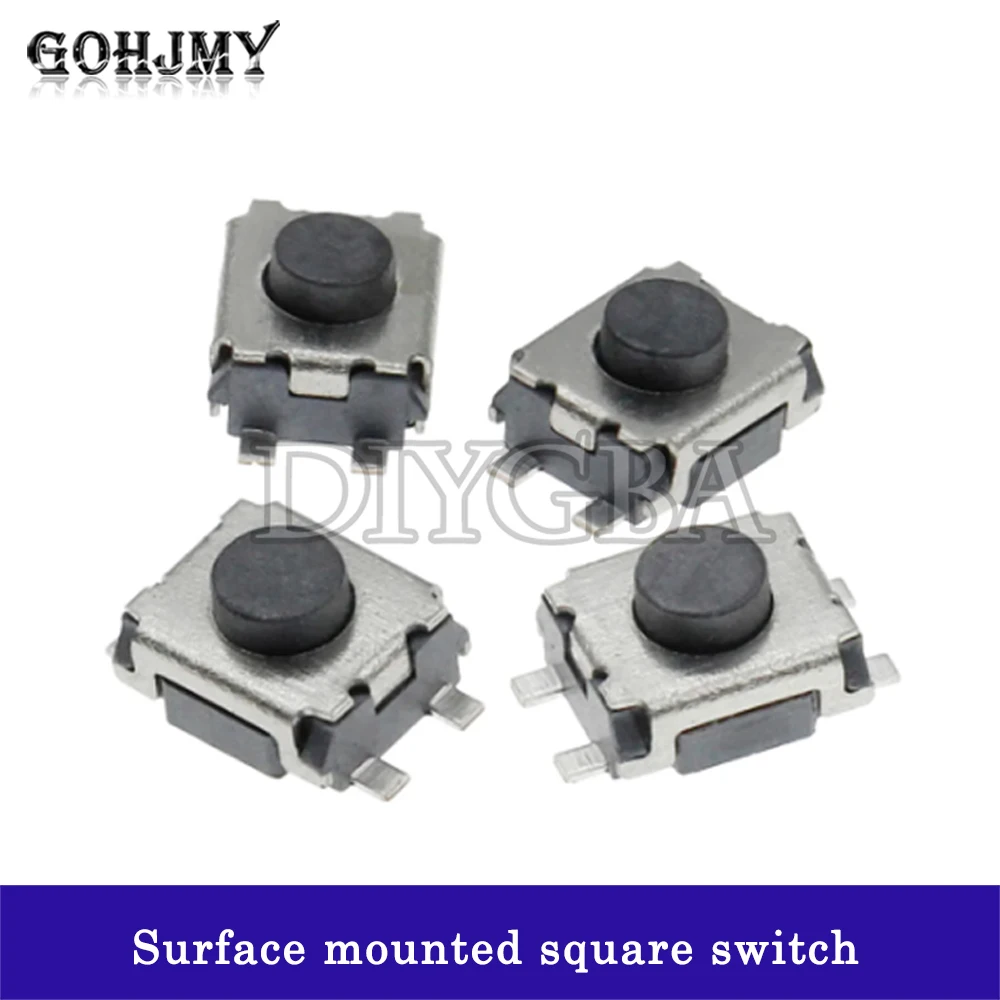 50PCS 3*3*1.5MM SMT Tactile Tact Mini Push Button Switch Micro Switch Momentary SMD 3X3X1.5 3x3x2 3*3*2mm