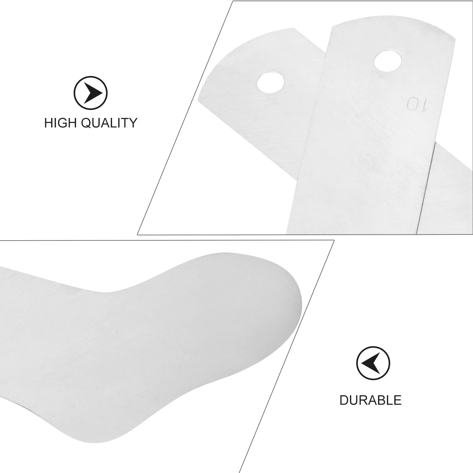 2Pcs Sock Board Aluminum Heat Press Sublimation Socks Dye Transfer Printing Tool for DIY Sock Stretching and Straightening