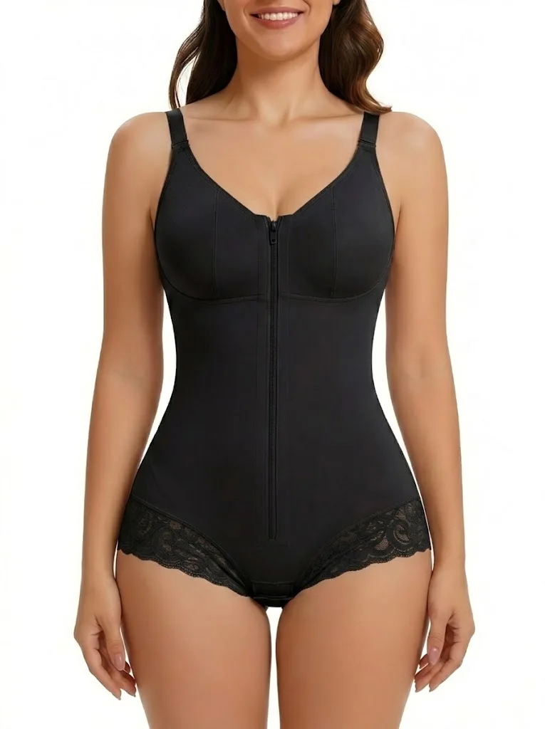 

Fajas Colombianas Moldeadoras Tummy Control Shapewear Women's Body Shaper Girdle Compression Garment for Slimming Support