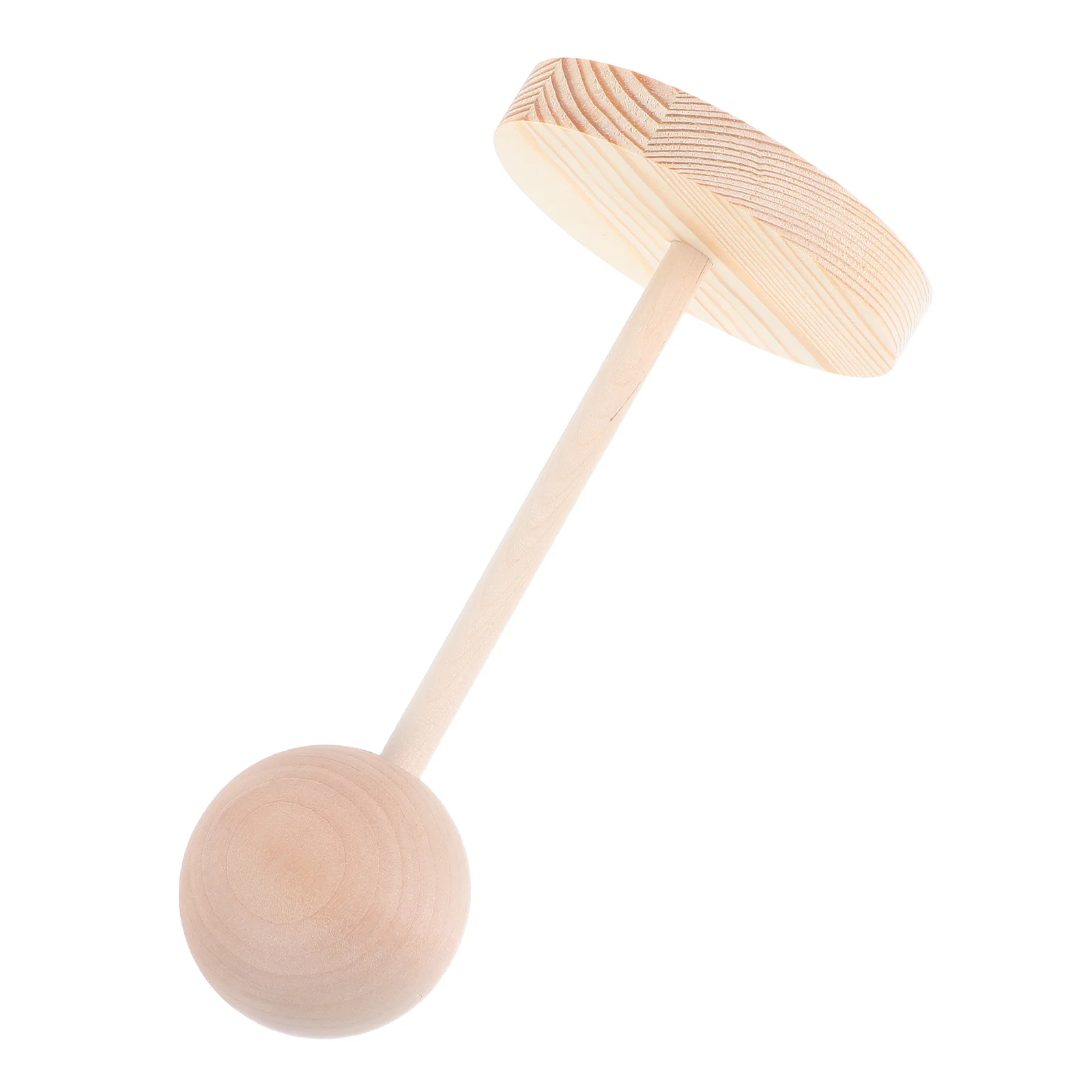 

Compact Storage Holder with Natural Wood Base - Mini Display Rack for Hair Extensions Organization and Aesthetic Showcase