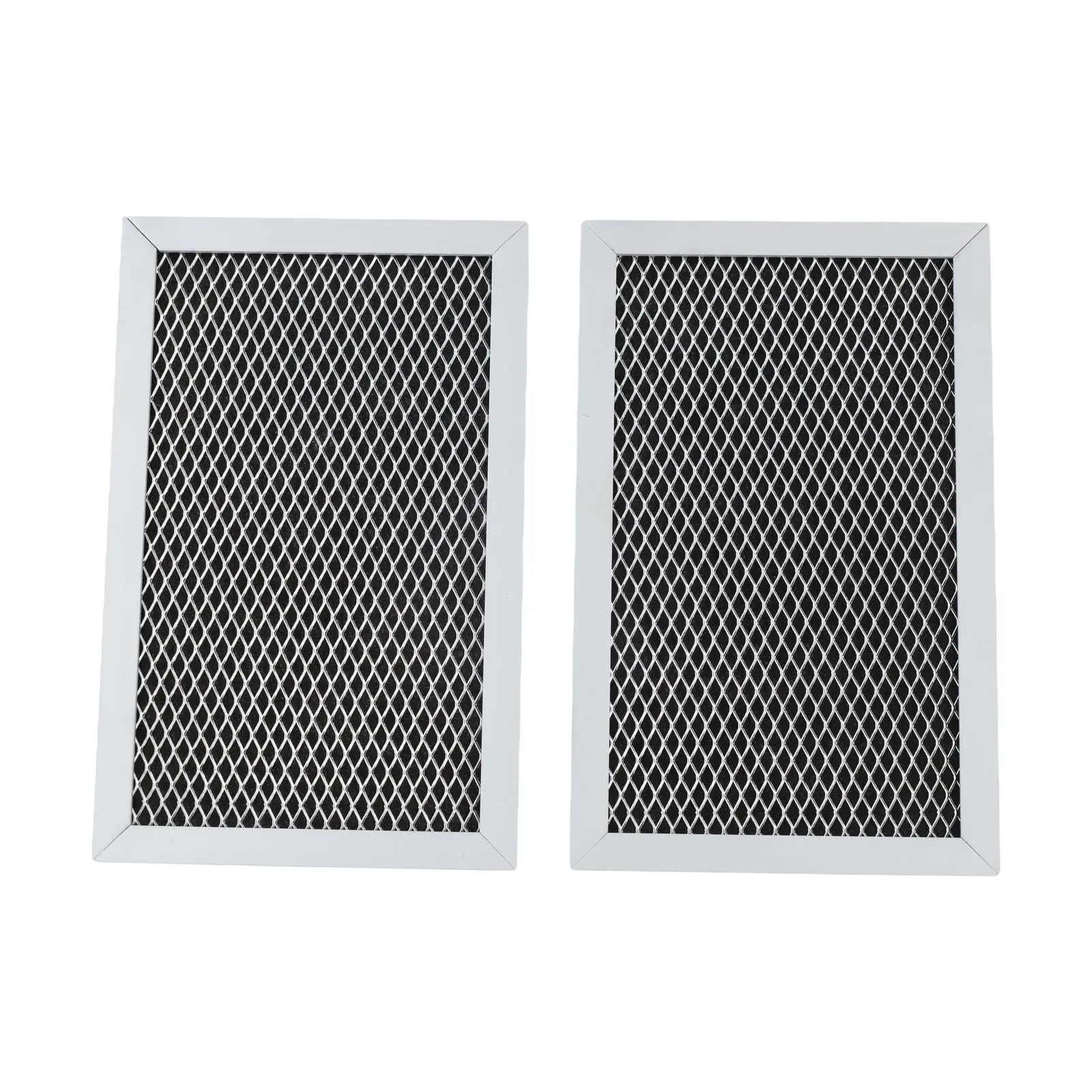 Grease Absorbing 2PCS Microwave Filter for JVM6175DK5WW JVM6175EK5ES JVM6175SK5SS JVM6172SK5SS Optimal Filtration