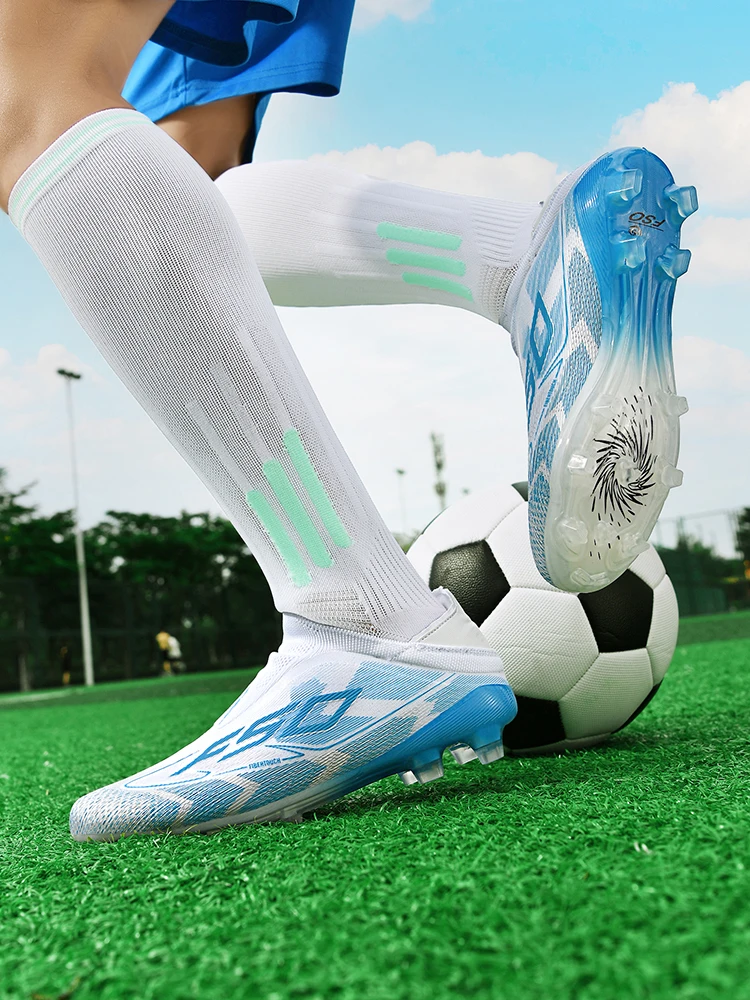 Herren Fußballschuhe Neu Rasen-Tennis-Schuhe für Erwachsene Atmungsaktive Ultraleichte Outdoor-Sport Herren Fußballschuhe Sneakers – Detail 27