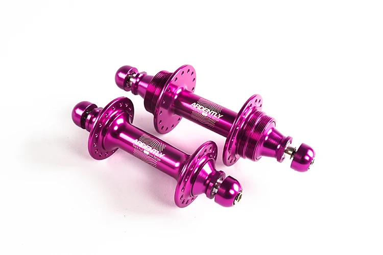 Leidenschaft lich Fahrrad nabe 20 24-Loch-Fahrradnaben mit festem Gang, Single-Speed-Aluminium legierung, Vorder-und Hinterrad nabe, Fahrrad teil – Detail 8
