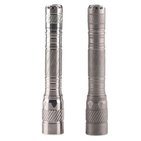 Convoy T4 519A R9080 High CRI LED Titanium Alloy EDC Flashlight 500LM 2*14500/AA Battery 4000K/5700K IPX4 Waterproof Mini Torch