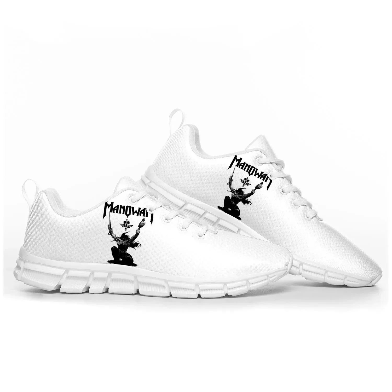 Manowar Band Sports Shoes Mens Womens   Customized Sneakers Casual Tailor-Made Couple Shoe