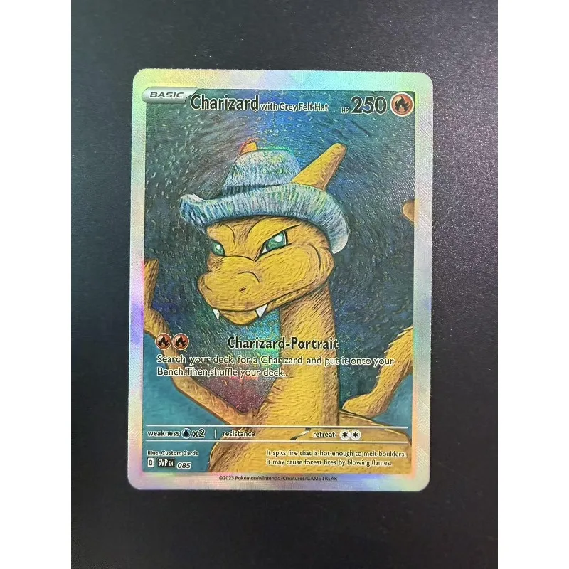 جديد البوكيمون أنيمي بطاقة مخزن النسخة اليابانية النفط اللوحة نمط الحرفية بطاقة Charizard بيكاتشو Blastoise كارت بوكيمون الإيطالية #2