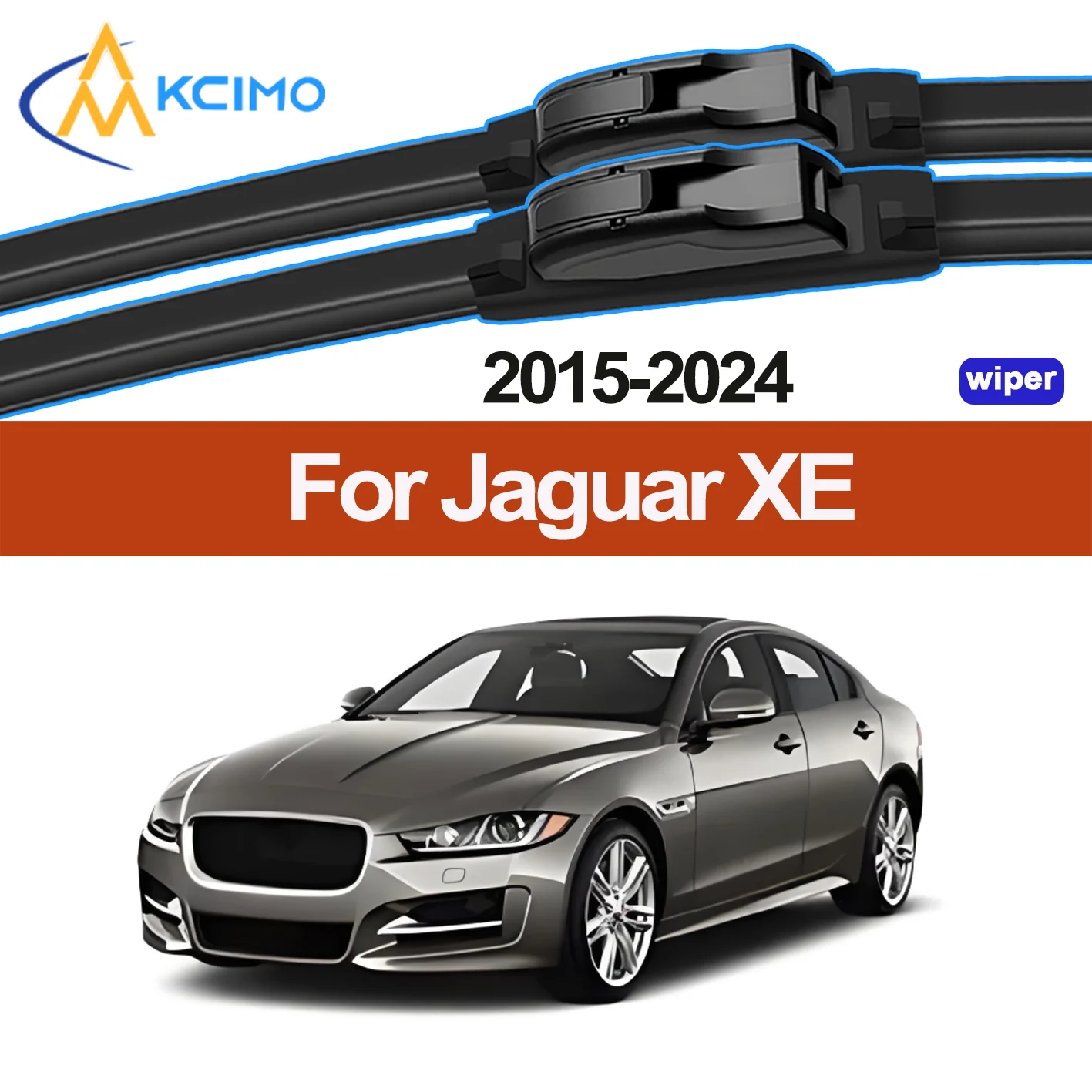 

KCIMO 2PCS New Front Windshield Wiper Blade for Jaguar XE X760 2015-2024 Front Windshield Auto Wipers Blade Accessories 2024