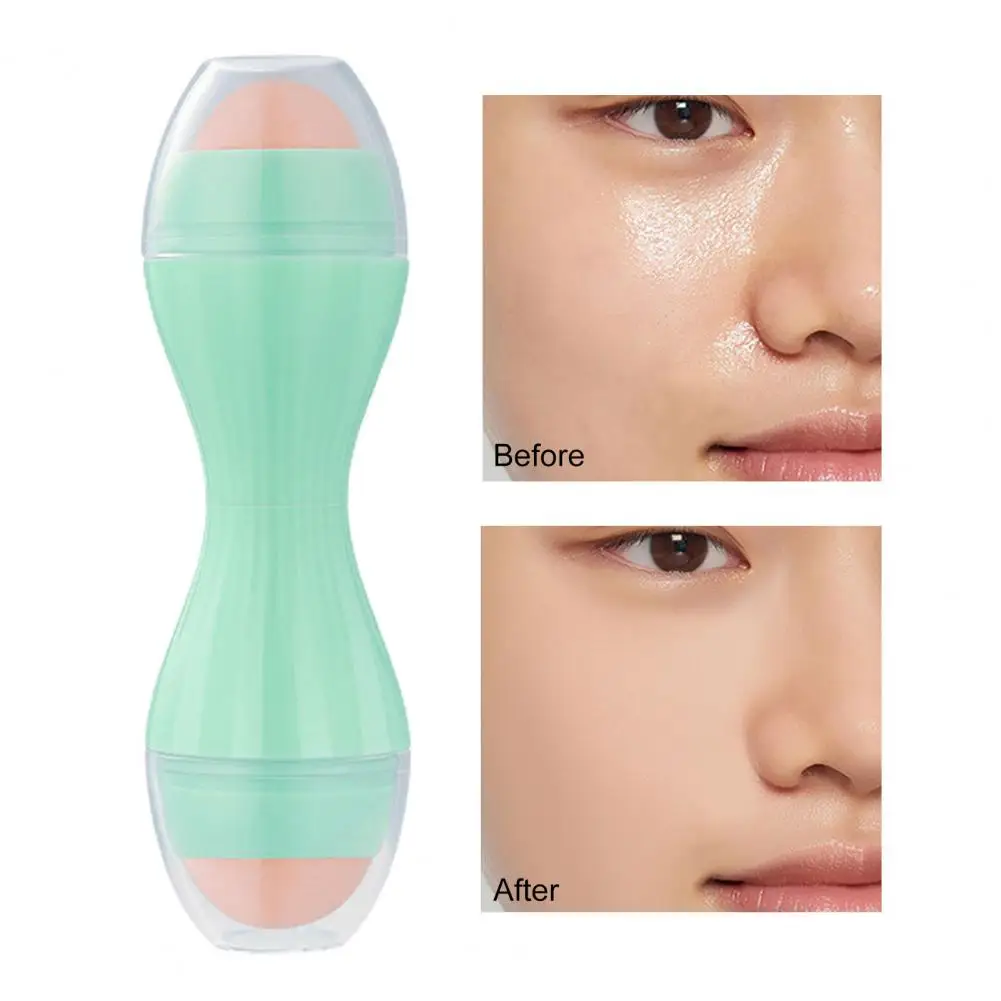 Oil Absorbent Roller Oil Absorbing Roller with Volcanic Stone for Face Oil Control Makeup Removal Pocket Size for Absorption