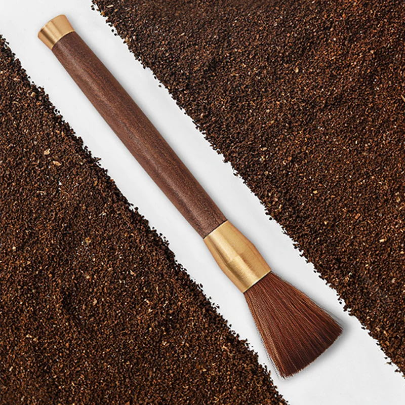 Coffee Grinder Cleaning Brush Dusting Espresso Brush Accessories for Home Barista Kitchen Tool Wood Handle Coffee Machine Brush