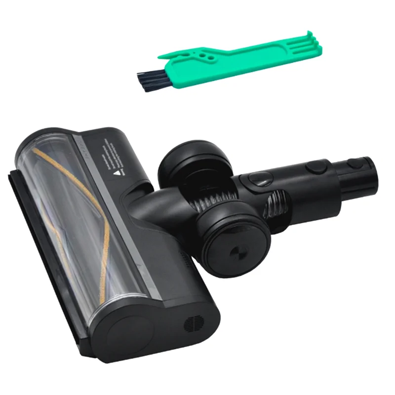

A26T-For Dreame R10 R20 R30 T30 V6 Vacuum Electric Floor Brush Attachment Floor Soft Roller Brush Head With LED Dust Lights