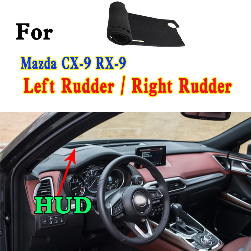 

For Mazda CX-9 RX-9 TC Cx9 Styling Dashmat Dashboard Cover Instrument Panel Insulation Sunscreen Protective Pad