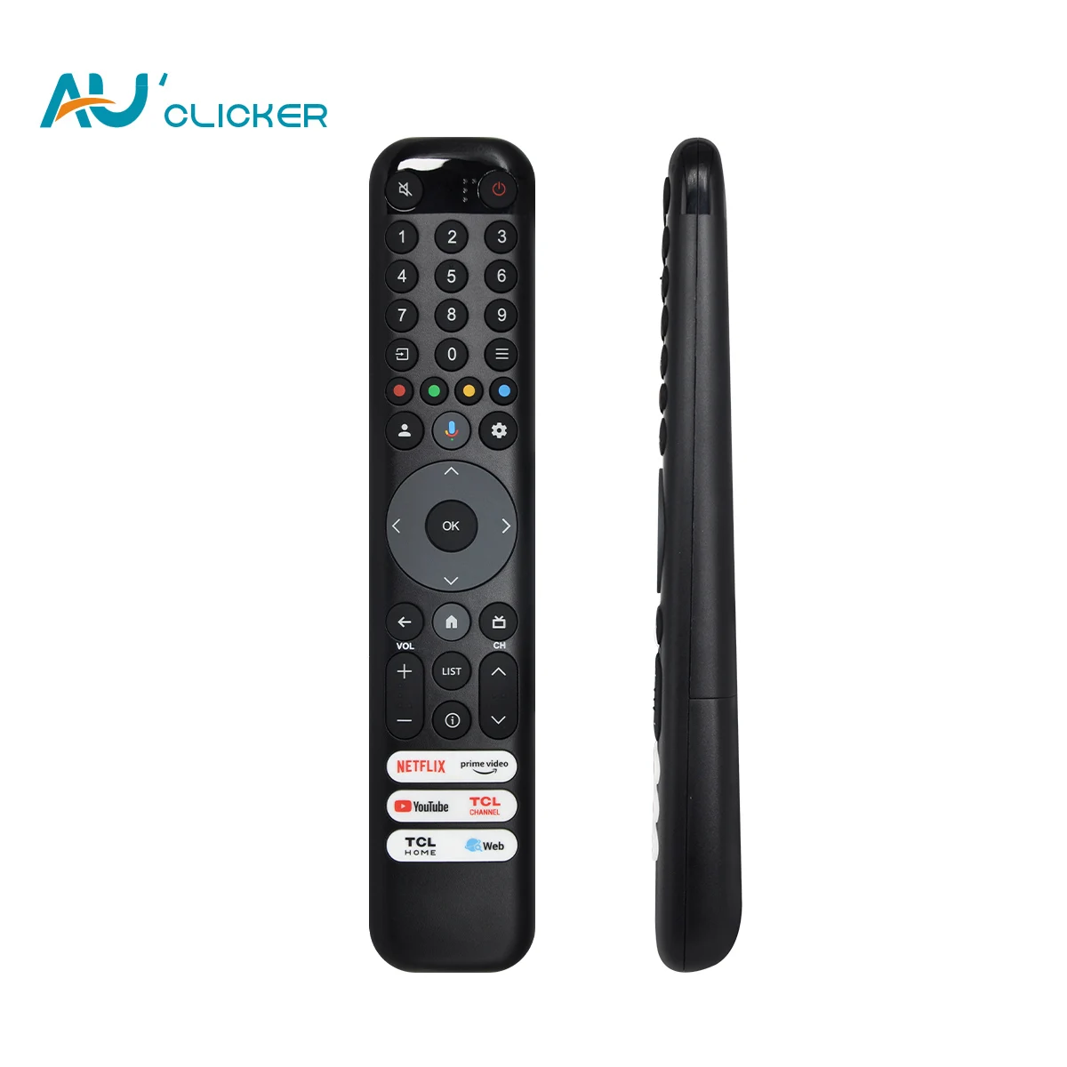 RC833 GUB1  Suitable for TCL Voice Remote Control Replacement C645 P745 C745 LC645 C845 65C845