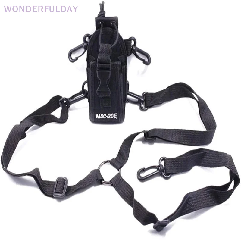 

New 1 Set Waist Bag Holder Pocket MSC-20E Tactical Molle Radio Walkie Talkie Pouch Interphone Holster Carry Bag For Hunting Camp