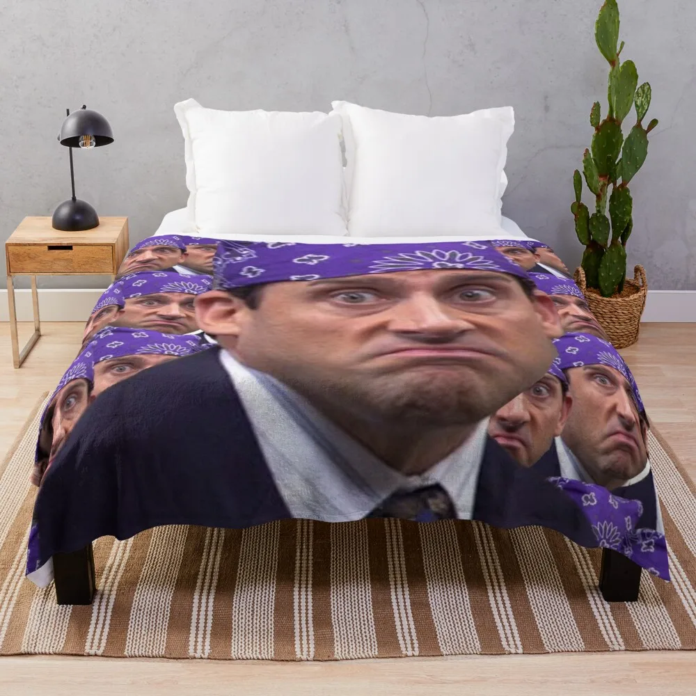 Prison mike multiplied Throw Blanket Sofa Quilt wednesday cosplay anime warm winter Comforter Blankets